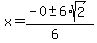 x = (-0 +- 6*sqrt(2))/(6)