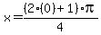 x+=+%282%280%29%2B1%29%2Api%2F4