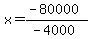 x+=++%28-80000%29%2F%28-4000%29