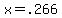 x+=+.266