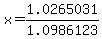x+=+1.0265031+%2F+1.0986123