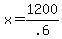x+=+1200%2F.6