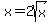x+=+2sqrt%28x%29