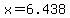 x+=+6.438
