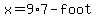 x+=9%2A7-foot