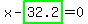x-highlight_green%28+32.2+%29=0