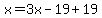x=3x-19%2B19