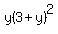 y%283%2By%29%5E2
