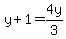 y%2B1=4y%2F3