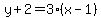 y%2B2=3%28x-1%29