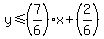y%3C=+%287%2F6%29x+%2B%282%2F6%29+