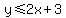 y%3C=2x%2B3