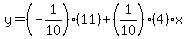 y=%28-1%2F10%29%2811%29%2B%281%2F10%29%284%29x%29