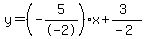 y=%28-5%2F-2%29x%2B%283%29%2F%28-2%29