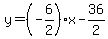y=%28-6%2F2%29%2Ax-36%2F2