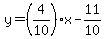 y=%284%2F10%29%2Ax-11%2F10