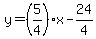 y=%285%2F4%29%2Ax-24%2F4
