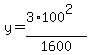 y=+%283%2A100%5E2%29%2F1600