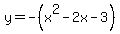 y=-%28x%5E2-2x-3%29