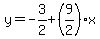 y=-3%2F2%2B%289%2F2%29%2Ax