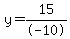 y=15%2F-10