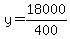 y=18000%2F400