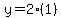y=2%281%29