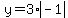 y=3*abs(-1)