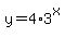 y=4%2A3%5Ex