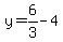 y=6%2F3-4