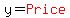 y=red%28Price%29