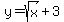 y=sqrt%28x%29%2B3