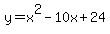 y=x%5E2-10x%2B24