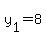y%5B1%5D+=+8+