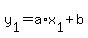 y%5B1%5D+=+a%2Ax%5B1%5D%2Bb