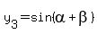 y%5B3%5D+=+sin%28alpha%2Bbeta%29