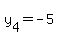 y%5B4%5D=-5