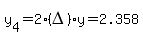 y%5B4%5D=2%2A%28DELTA%29y=2.358