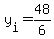 y%5Bi%5D+=+48%2F6