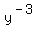 y%5E%28-3%29