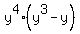 y%5E4%28y%5E3-y%29