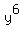 y%5E6