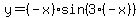 y+=+%28-x%29%2Asin%283%28-x%29%29