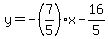 y+=+-%287%2F5%29x+-+16%2F5