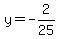 y+=+-2%2F25