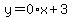 y+=+0%2Ax+%2B+3