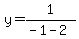 y+=+1%2F%28-1-2%29