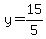 y+=+15%2F5