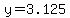 y+=+3.125