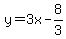 y+=+3x+-+8%2F3